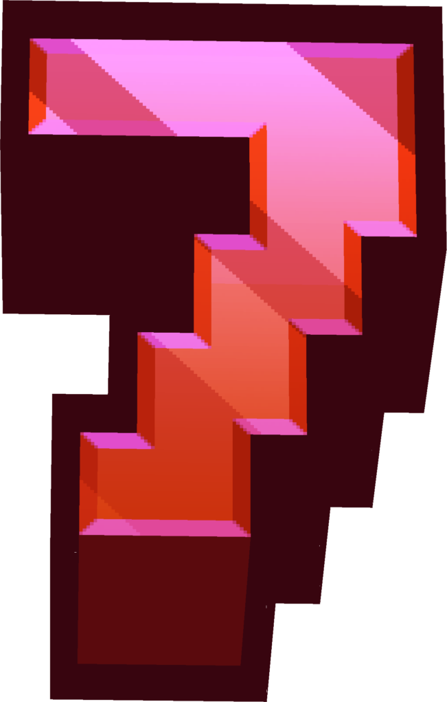 minecraft red 7 Discord emoji — free static PNG download
