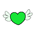 greenflyingheart Discord emoji — free animated GIF download