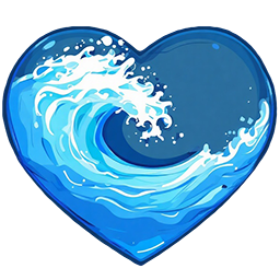 heart blue water3 Discord emoji — free static PNG download