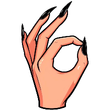 ok nails Discord emoji — free static PNG download