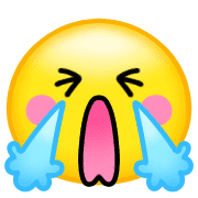 sob Discord emoji — free static PNG download