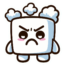 angry marshmallow Discord emoji — free static PNG download