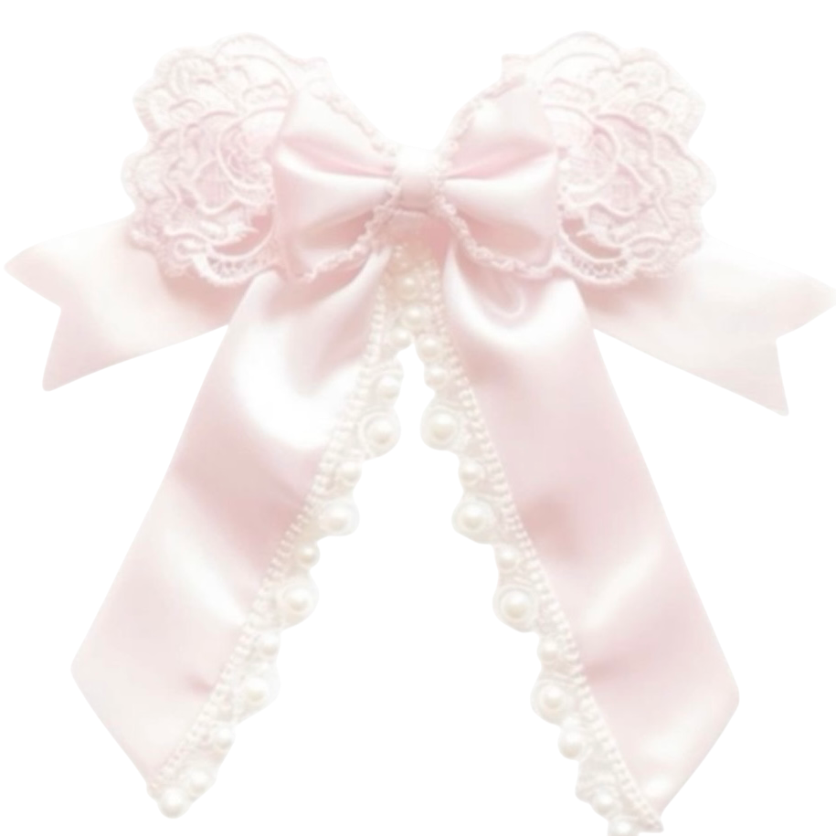 pink bow Discord emoji — free static PNG download