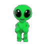 dancing alien boi Discord emoji — free animated GIF download