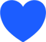 blue heart 1 Discord emoji — free static PNG download