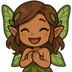 fairy happy Discord emoji — free static PNG download