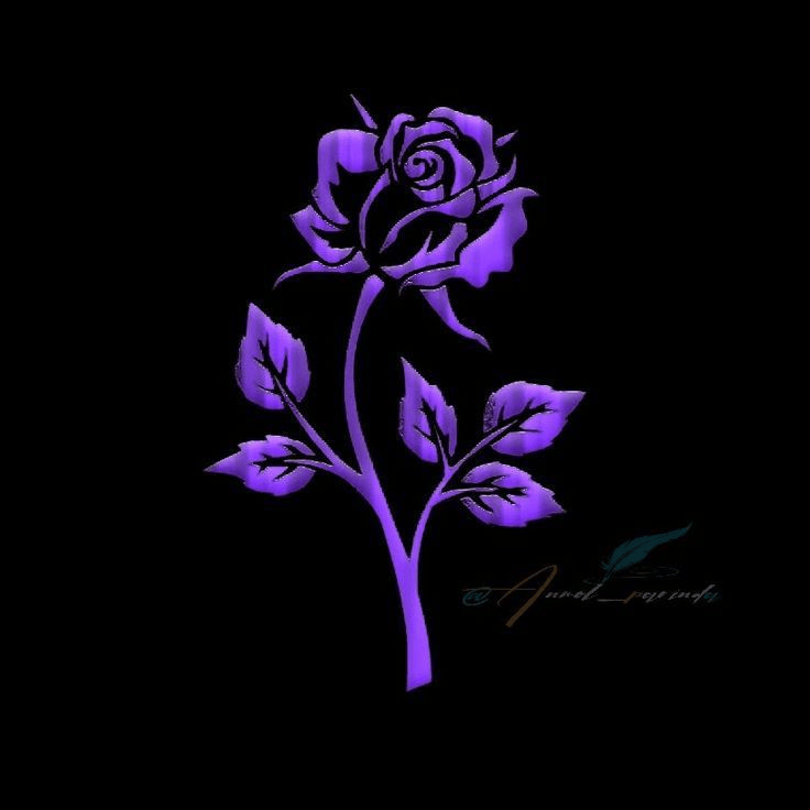 purple flower Discord emoji — free static PNG download
