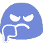 blurplethumbsdown Discord emoji — free static PNG download