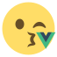 vue kiss Discord emoji — free static PNG download