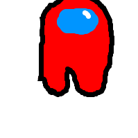 red sus Discord emoji — free static PNG download