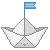 paperboat Discord emoji — free animated GIF download