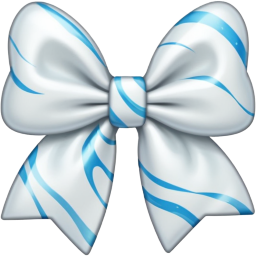 whitebluemarblebow Discord emoji — free static PNG download