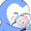 pengucuddle Discord emoji — free animated GIF download