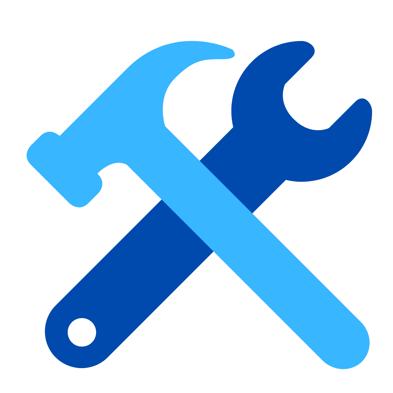 admin icon blue Discord emoji — free static PNG download