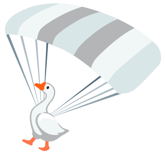 duckwithparachute Discord emoji — free static PNG download