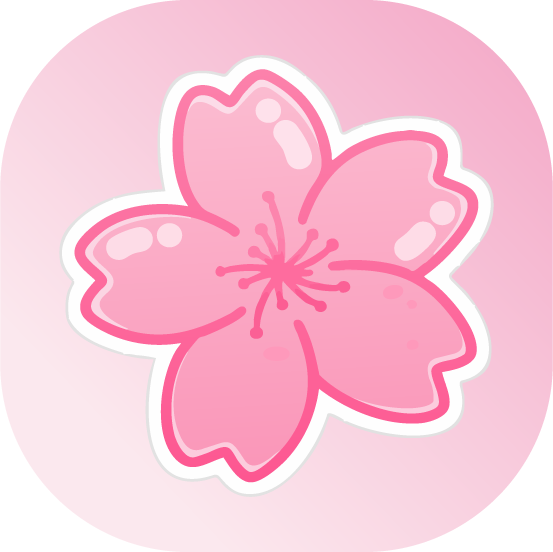 cherryblossom Discord emoji — free static PNG download