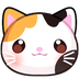 cutecalicocat Discord emoji — free static PNG download