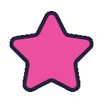 pinkstargif Discord emoji — free animated GIF download