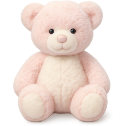lightpinkwhiteteddybear Discord emoji — free static PNG download