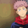 yuji wave Discord emoji — free animated GIF download