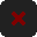 pixel cross Discord emoji — free static PNG download