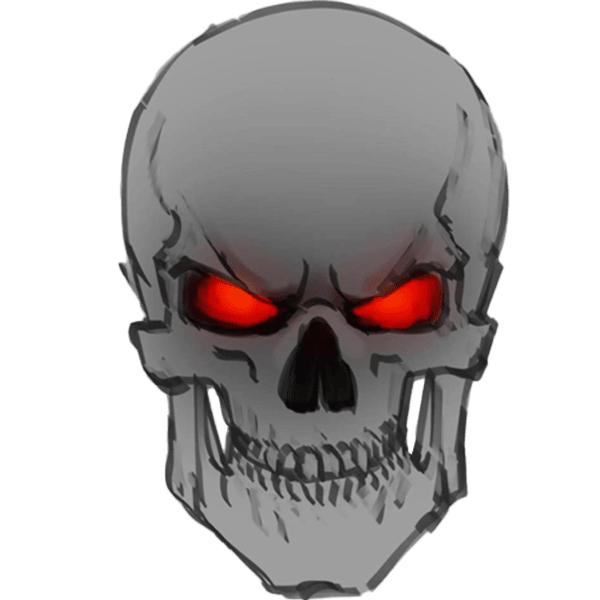 scaryskull Discord emoji — free static PNG download