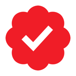 red verified Discord emoji — free static PNG download