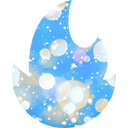 blueflame Discord emoji — free static PNG download