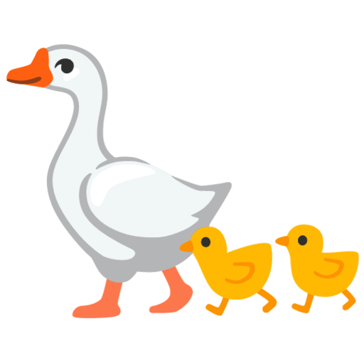 mother duck Discord emoji — free static PNG download