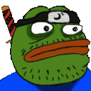 PepeSamuraiPoof Discord emoji — free animated GIF download