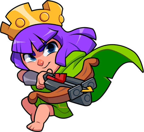 archerqueen classic portrait Discord emoji — free static PNG download