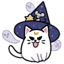 wizard cat7 Discord emoji — free static PNG download