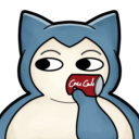 snorlax sippingdrama Discord emoji — free static PNG download