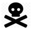 skull Discord emoji — free static PNG download