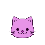 cutecatemoji lightpurple Discord emoji — free animated GIF download