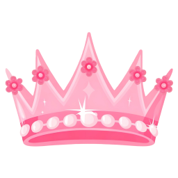 pinkprincesscrown Discord emoji — free static PNG download