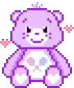 carebearpurple Discord emoji — free animated GIF download