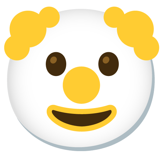 yellowclown Discord emoji — free static PNG download