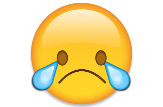 frown cry Discord emoji — free static PNG download