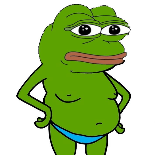 disappointed pepe Discord emoji — free static PNG download