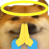 heh pray Discord emoji — free static PNG download