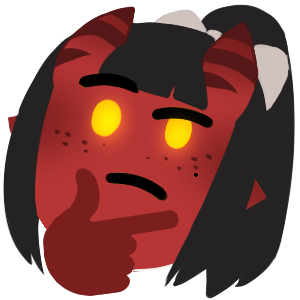 meru thinking icon Discord emoji — free static PNG download