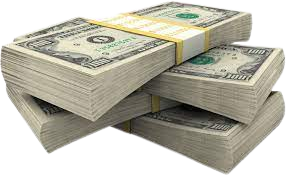 stack of real dollars Discord emoji — free static PNG download