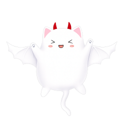 whitedevilcat Discord emoji — free static PNG download
