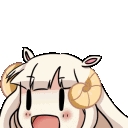 white jump2 Discord emoji — free animated GIF download