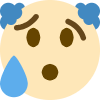 confused clown Discord emoji — free static PNG download