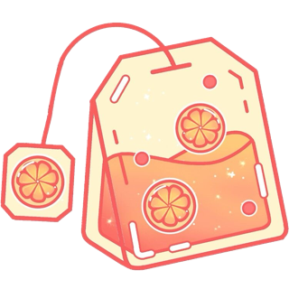 grapefruit tea bag Discord emoji — free static PNG download