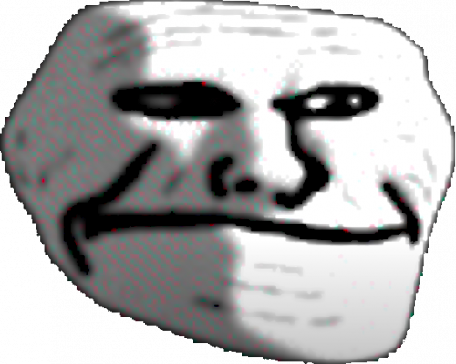 sad trollface Discord emoji — free static PNG download