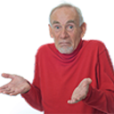 Old Shrugging Guy Discord emoji — free static PNG download