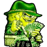 rich spongebob Discord emoji — free static PNG download